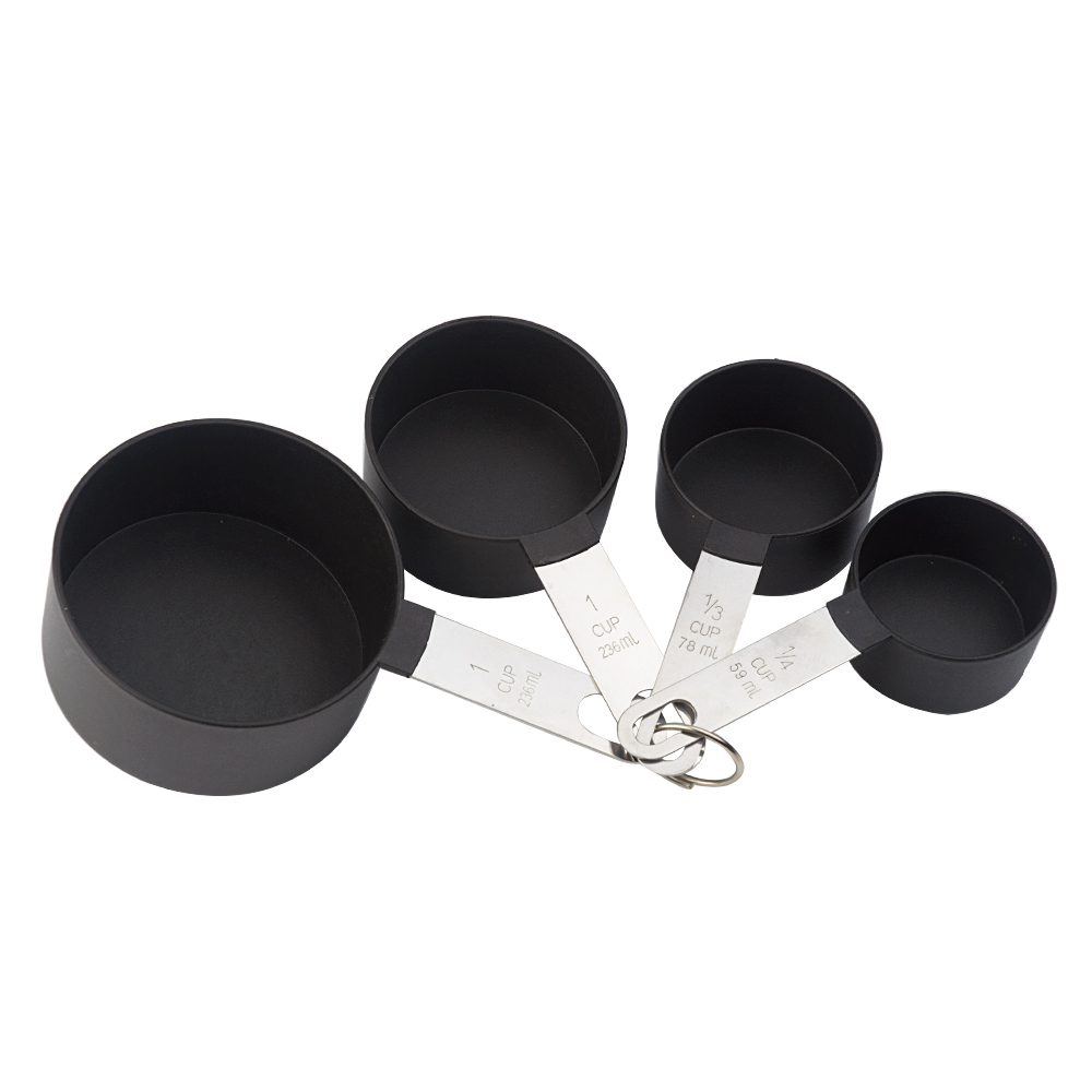 Measuring Cups 4 PCS Set Nylon + Stainless Steel Handle